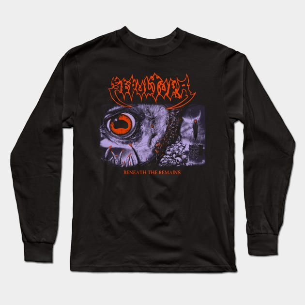 Beneath The Remains - OG Art Long Sleeve T-Shirt by WithinSanityClothing